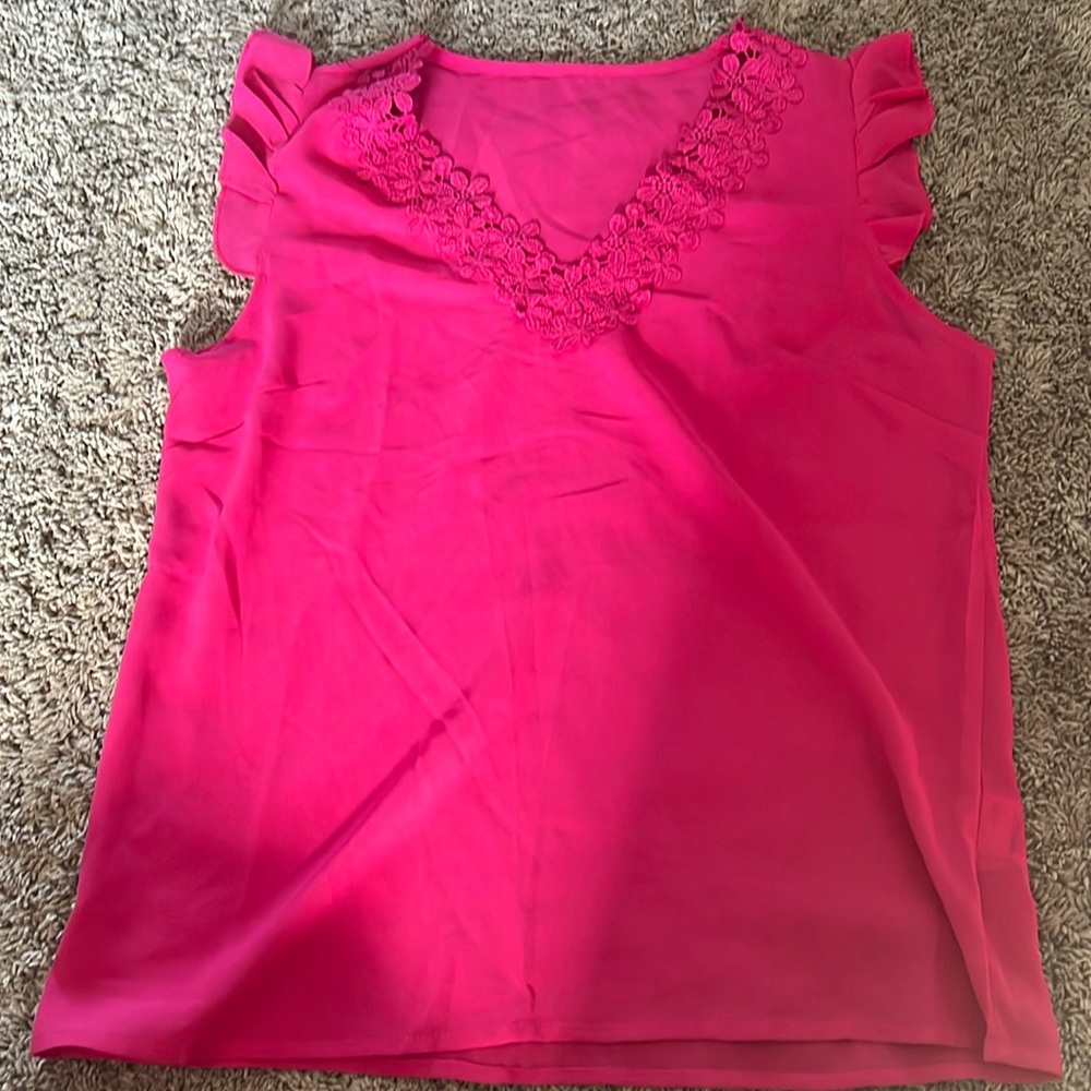 Pink blouse